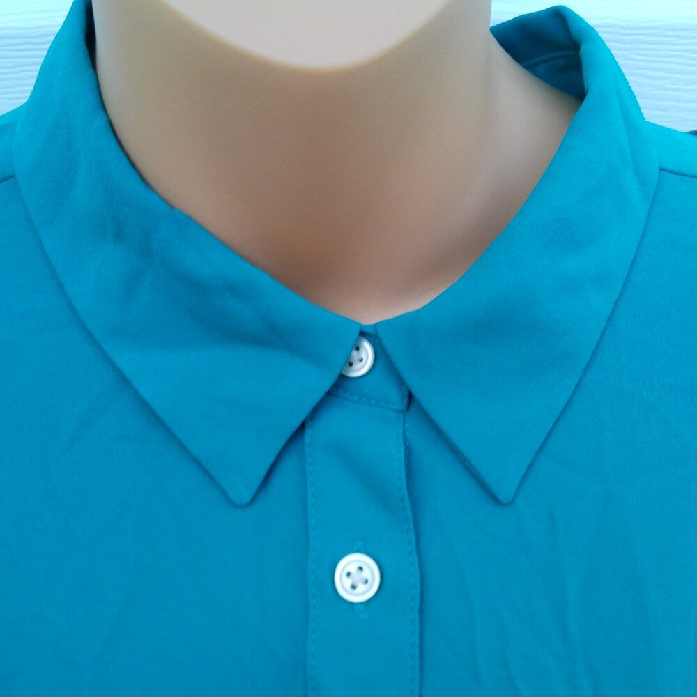 LOFT LONG SLEEVE BLOUSE SIZE XL - Picture 5 of 7